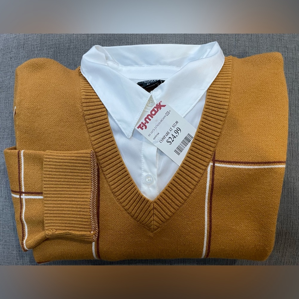 Womens V Neck Sweater Size XLG